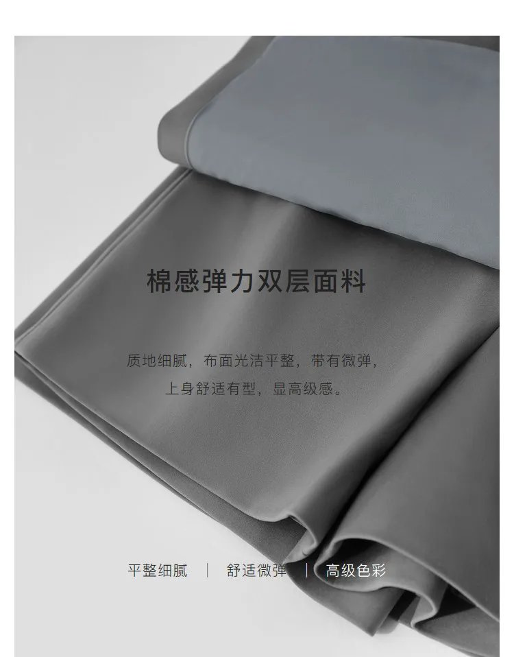 Amii Shorts Skirts Women's High Waist Versatile 2026 Spring New A-Line Skirt Shorts Office Loose Solid Women's Clothing 12343035