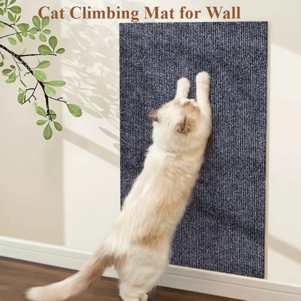 Trimmable Self-Adhesive Carpet Cats Scratch Board Wall Anti Cat Scratch Sofa Diy Cats Scratch Board Sofa Protection Paws Sharpen