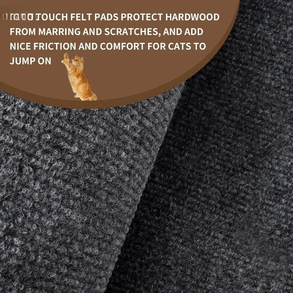 Trimmable Self-Adhesive Carpet Cats Scratch Board Wall Anti Cat Scratch Sofa Diy Cats Scratch Board Sofa Protection Paws Sharpen