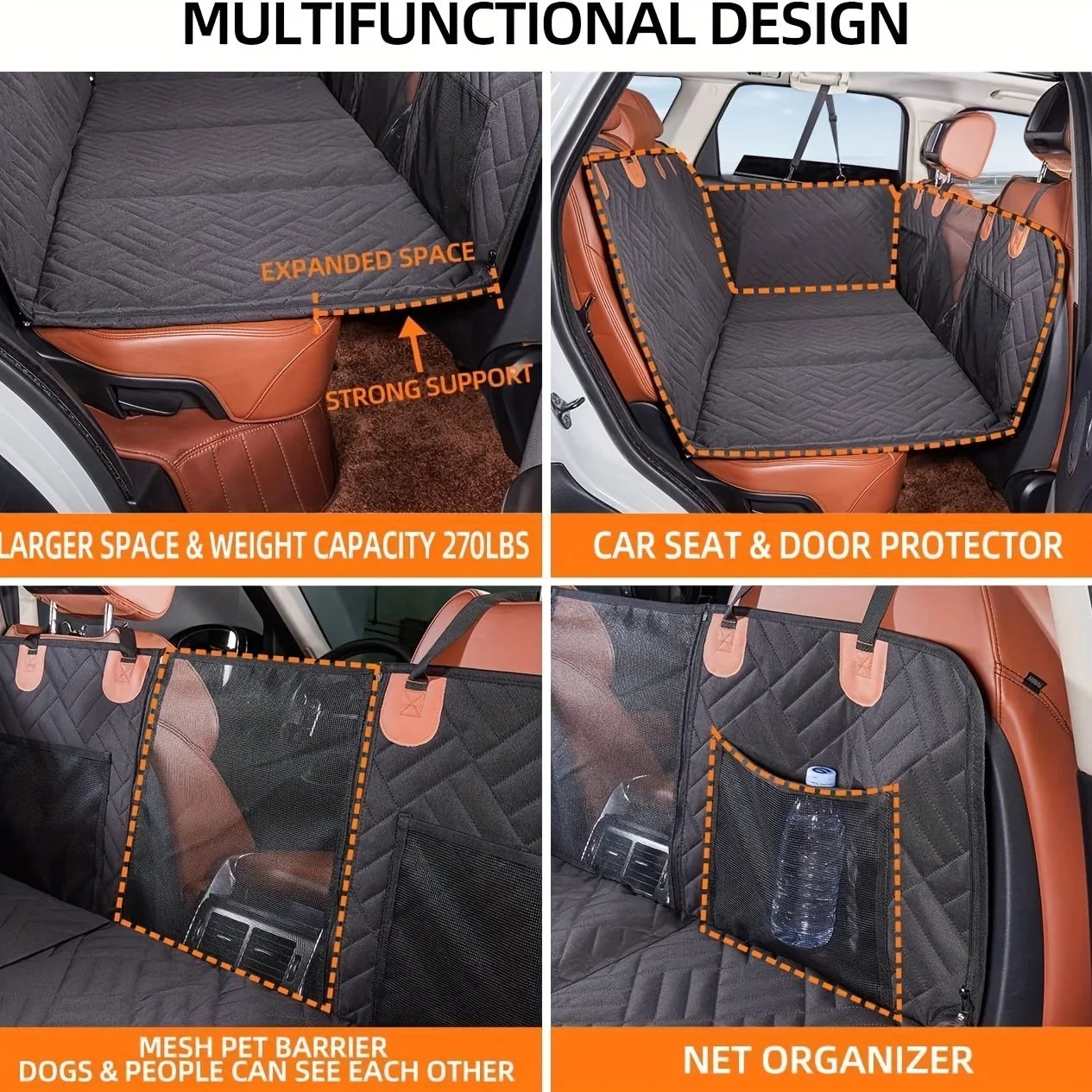 Dog Seat Cover Car Seat Cover For Pets,Waterproof Pet Seat Cover Hammock Scratch Proof Nonslip Durable Soft Pet Back Seat Covers Dog Seat Cover Car Seat Cover For Pets,Waterproof Pet Seat Cover Hammock Scratch Proof Nonslip Durable Soft Pet Back Seat Covers