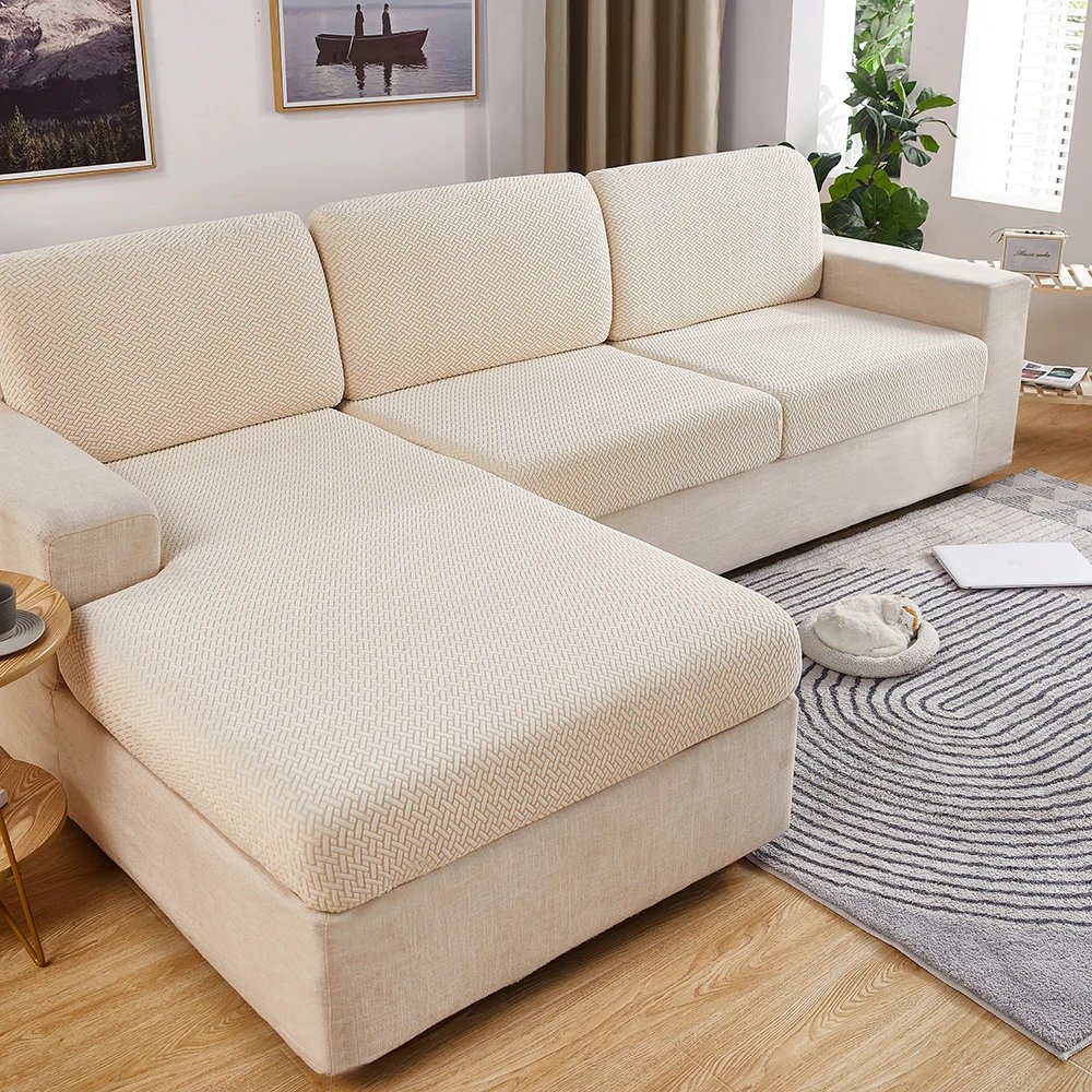 Thick Jacquard Sofa Seat Cushion Cover Funiture Protector Couch Covers for Sofas Anti-dust Removable Seat Slipcover Kids Pets Thick Jacquard Sofa Seat Cushion Cover Funiture Protector Couch Covers for Sofas Anti-dust Removable Seat Slipcover Kids Pets