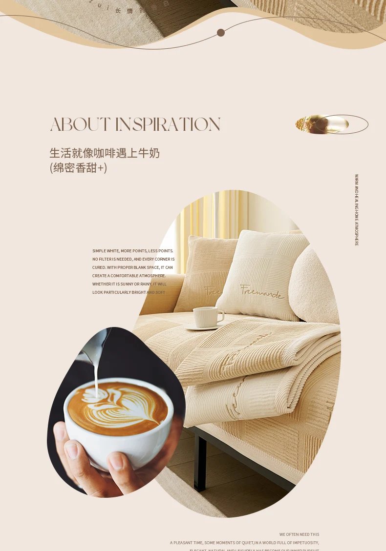1PC Nordic Thicken Sofa Seat Cover for Living Room Non-Slip Pets Kids Sofa Cushion Mat Soft Plush Couch Towel Pad Home Decor