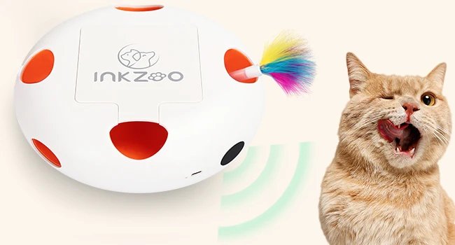 INKZOO Cat Toys, Interactive Cat Toys for Indoor Cats, Smart Interactive Kitten Toy, Automatic 7 Holes Mice Whack-A-Mole INKZOO Cat Toys, Interactive Cat Toys for Indoor Cats, Smart Interactive Kitten Toy, Automatic 7 Holes Mice Whack-A-Mole