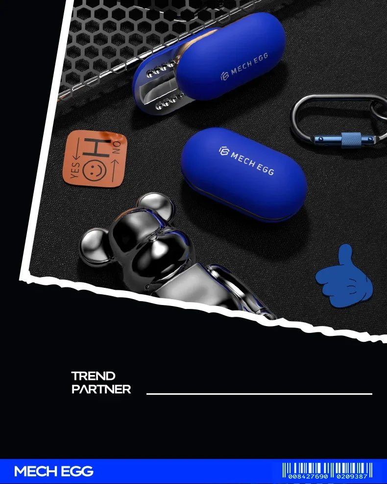 Mech Egg EDC Fidget Slider Metal Fidget Toys ADHD Tool Anti-anxiety Office Desk Toys Adult Stress Relief Toys Birthday Gifts