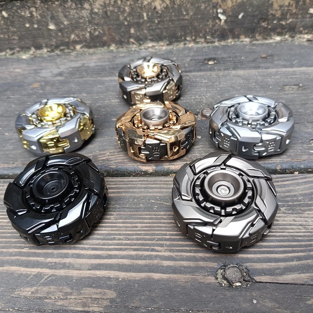 EDC Fidget Sliders Open Armor Spinning TopFidget Toys Stress Relief For Adults Magnetic Meta