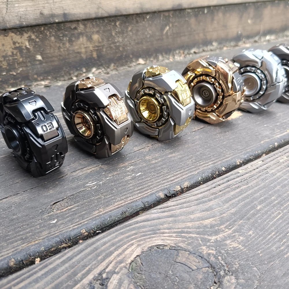 EDC Fidget Sliders Open Armor Spinning TopFidget Toys Stress Relief For Adults Magnetic Meta