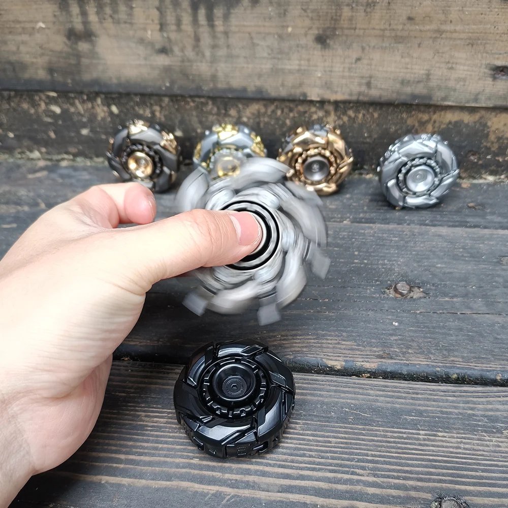 EDC Fidget Sliders Open Armor Spinning TopFidget Toys Stress Relief For Adults Magnetic Meta