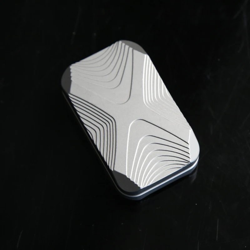 Toad Fork Infinite Magnetic Push Slider Fidget Slider EDC Fidget Toys ADHD Tool Anxiety Stress Relief Toys Adults Gifts
