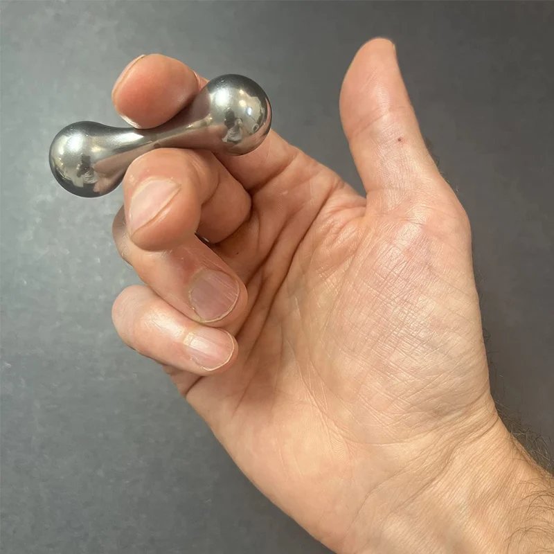 Knucklebone Titanium Alloy Bone Fingertip Top Baole Bead Begleri Toy Knucklebone Finger Limit EDC Anti Stress Autism ADHD Cool