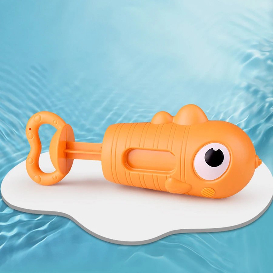 Kids Pull-Out Water Gun Toys For Children Shark Cartoon Design Summer Play Beach Watergun Sprinkler Bathroom Shower Bath Toys Kids Pull-Out Water Gun Toys For Children Shark Cartoon Design Summer Play Beach Watergun Sprinkler Bathroom Shower Bath Toys