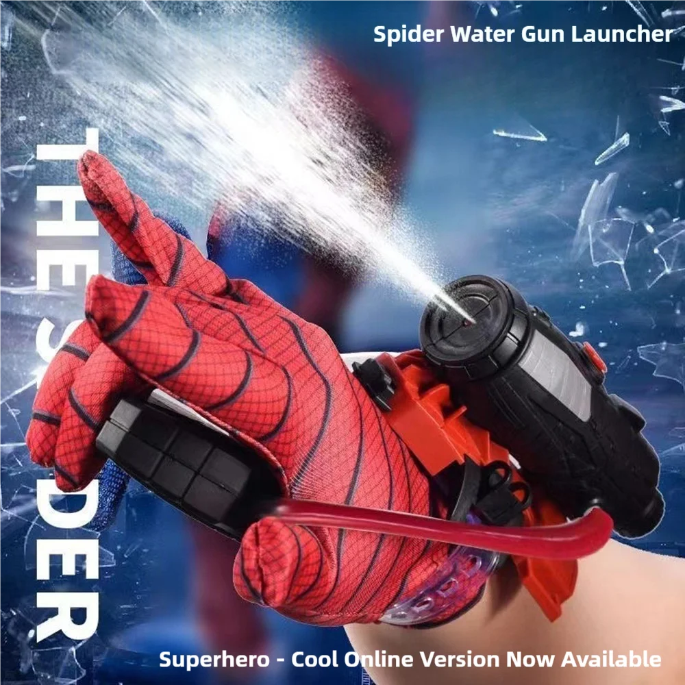 1 Piece Water Gun Summer Water Play Toy Spider Water Gun Spider Launcher Water Fight Children's Outdoor Water Play Toy, Suitable for Boys and Girls, Suitable for Various Holiday Gifts 1 Piece Water Gun Summer Water Play Toy Spider Water Gun Spider Launcher Water Fight Children's Outdoor Water Play Toy, Suitable for Boys and Girls, Suitable for Various Holiday Gifts