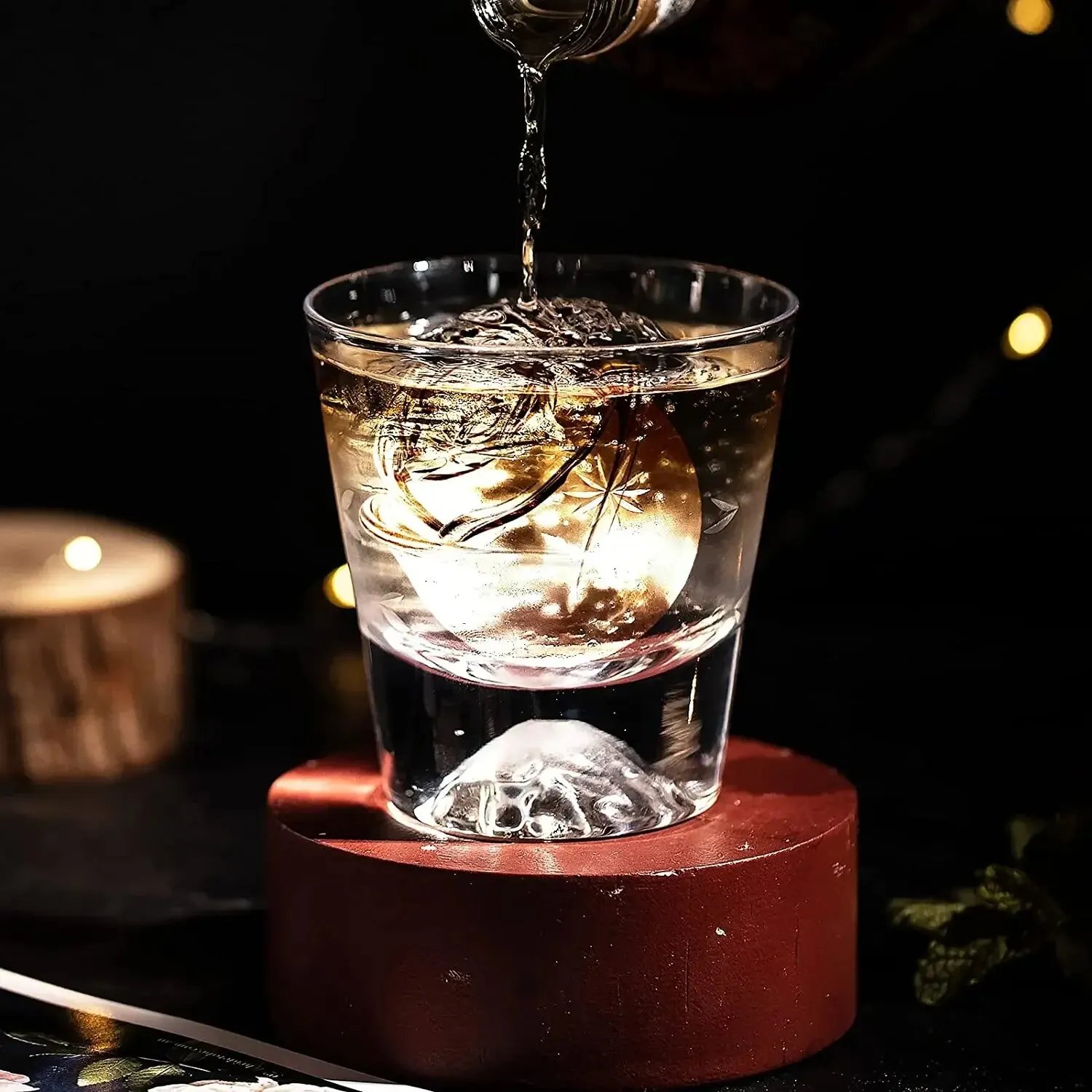 3D Rose Ice Molds 2.5 Inch, Large Ice Cube Trays, Make 4 Giant Cute Flower Shape Ice, Silicone Rubber Fun Big Ice Ball Maker 3D Rose Ice Molds 2.5 Inch, Large Ice Cube Trays, Make 4 Giant Cute Flower Shape Ice, Silicone Rubber Fun Big Ice Ball Maker