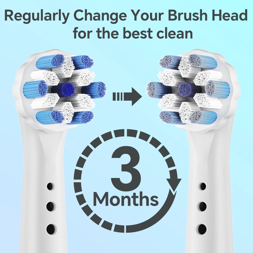4/8/12 Pack Compatible with Oral B iO Series Electric Toothbrush Replacement Brush Heads, Toothbrushes Head for iO 2/3/4/5/6/7/8