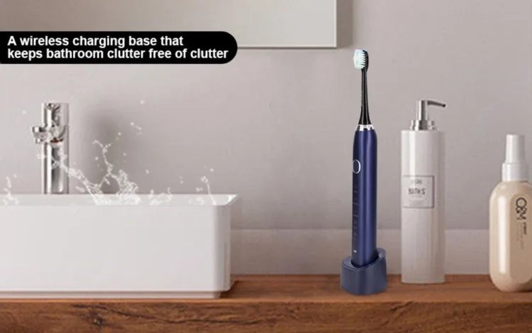 Sonic Electric Toothbrush Adults 8 Brush Heads 5 Modes USB Rechargeable IPX7 Waterproof Whitening Power Toothbrushes for Adults Sonic Electric Toothbrush Adults 8 Brush Heads 5 Modes USB Rechargeable IPX7 Waterproof Whitening Power Toothbrushes for Adults