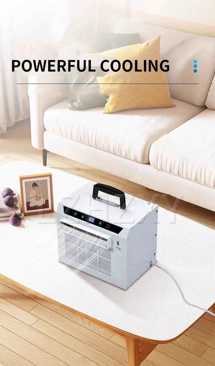 Split Mobile Air Conditioner Car Air Conditioner Portable Home Air Conditioner Free Installation Camping Tent 3000BTU