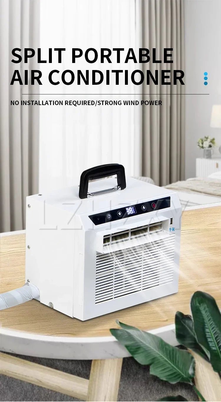 Split Mobile Air Conditioner Car Air Conditioner Portable Home Air Conditioner Free Installation Camping Tent 3000BTU