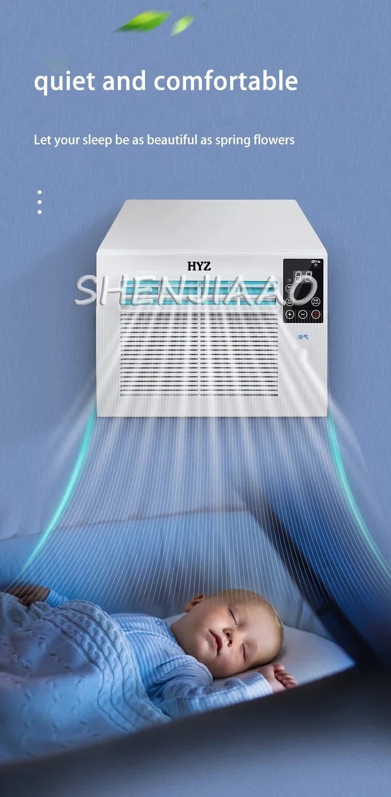 110v/220v Mobile Small Air Conditioner Refrigerator mini air conditioner mosquito net desktop mini refrigerator pet cooling 110v/220v Mobile Small Air Conditioner Refrigerator mini air conditioner mosquito net desktop mini refrigerator pet cooling