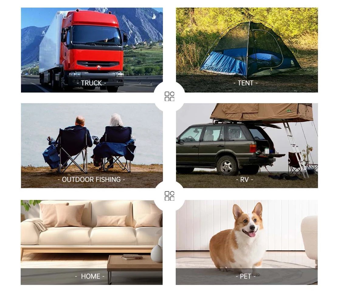 Air Conditioners with Inverter 12V,Portable Air Conditioning 2300Btu,Use Car,Home,Camping