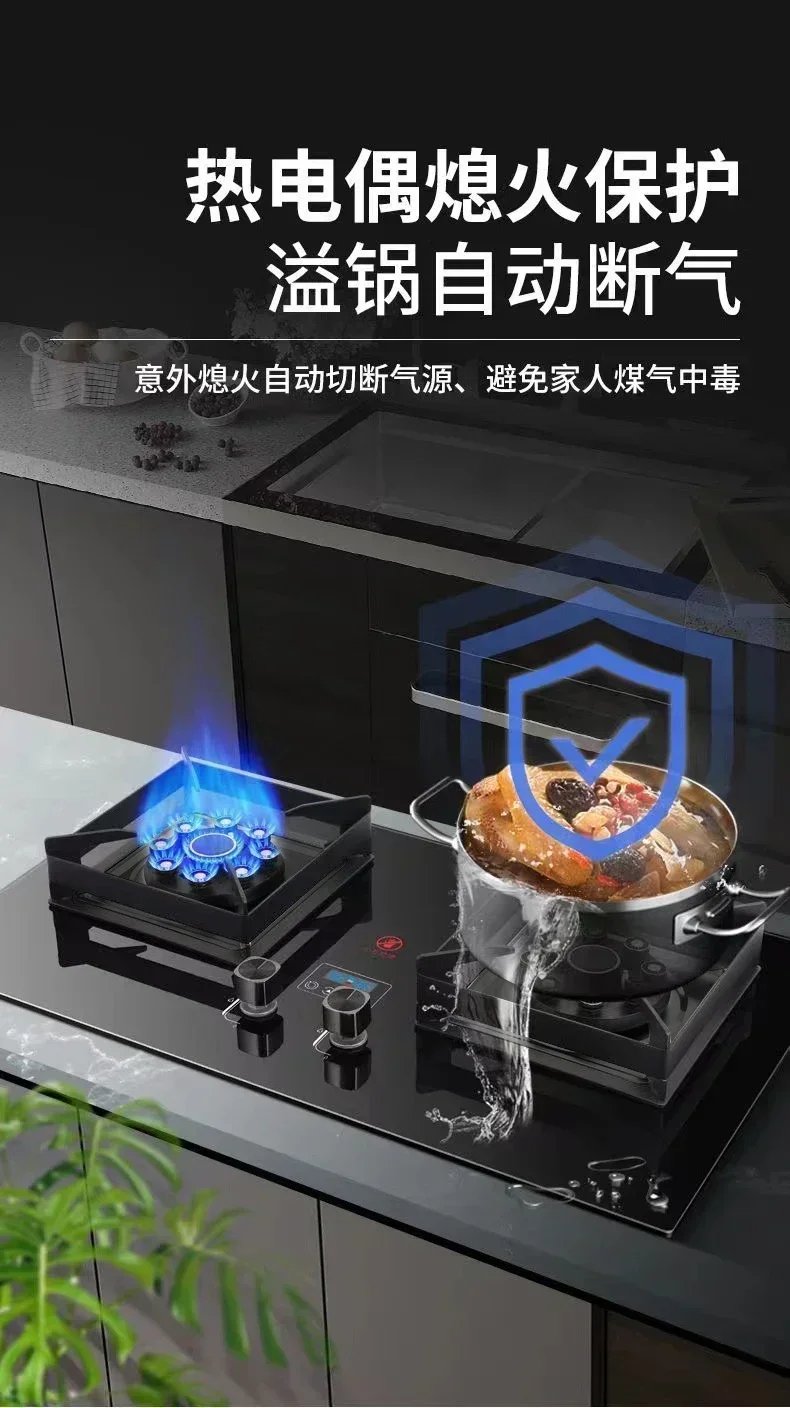 gas stove dual-purpose household natural gas liquefied gas desktop embedded fierce commercial apartment commercial Desktop gas stove dual-purpose household natural gas liquefied gas desktop embedded fierce commercial apartment commercial Desktop