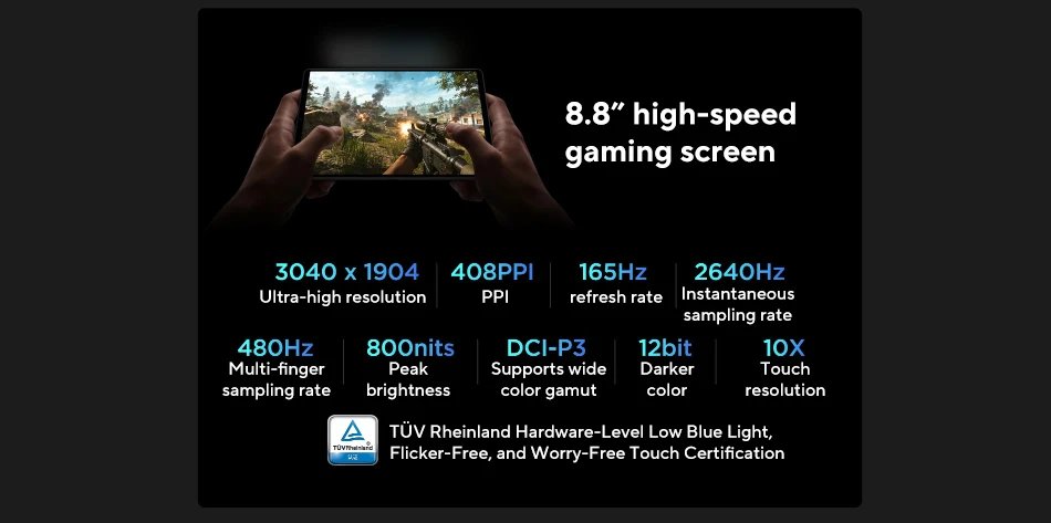 Lenovo Legion Y700 5th Gaming Tablet Original CN Version Snapdragon 8 Elite Gen5 8.8&lsquo;&rsquo; 3K 165Hz Display 9000mAh Android Pad PC