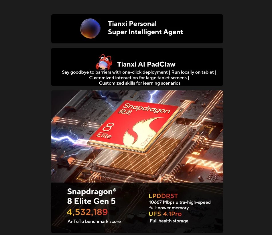 Lenovo Legion Y700 5th Gaming Tablet Original CN Version Snapdragon 8 Elite Gen5 8.8&lsquo;&rsquo; 3K 165Hz Display 9000mAh Android Pad PC