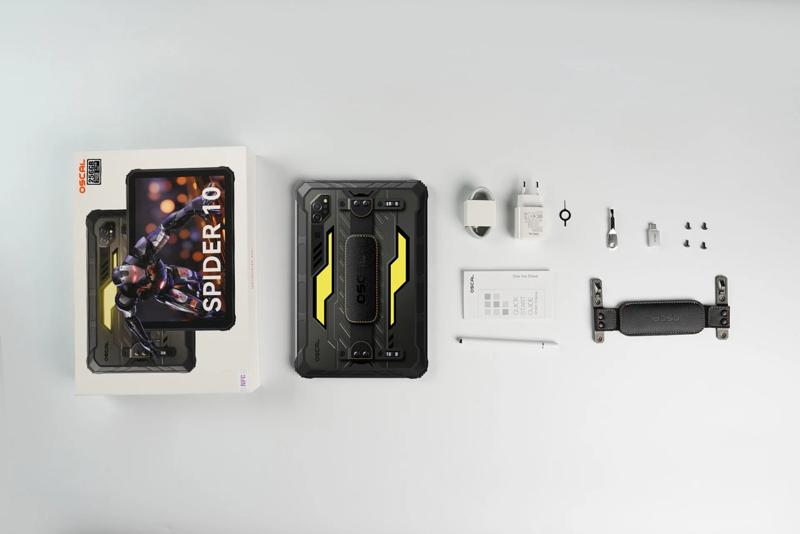 Blackview Oscal SPIDER 10 Rugged Tablet 20000mAh 11-inch HD+ IPS Display Octa-core 256GB 45W Android IP68&IP69K Outdoor Pad PC