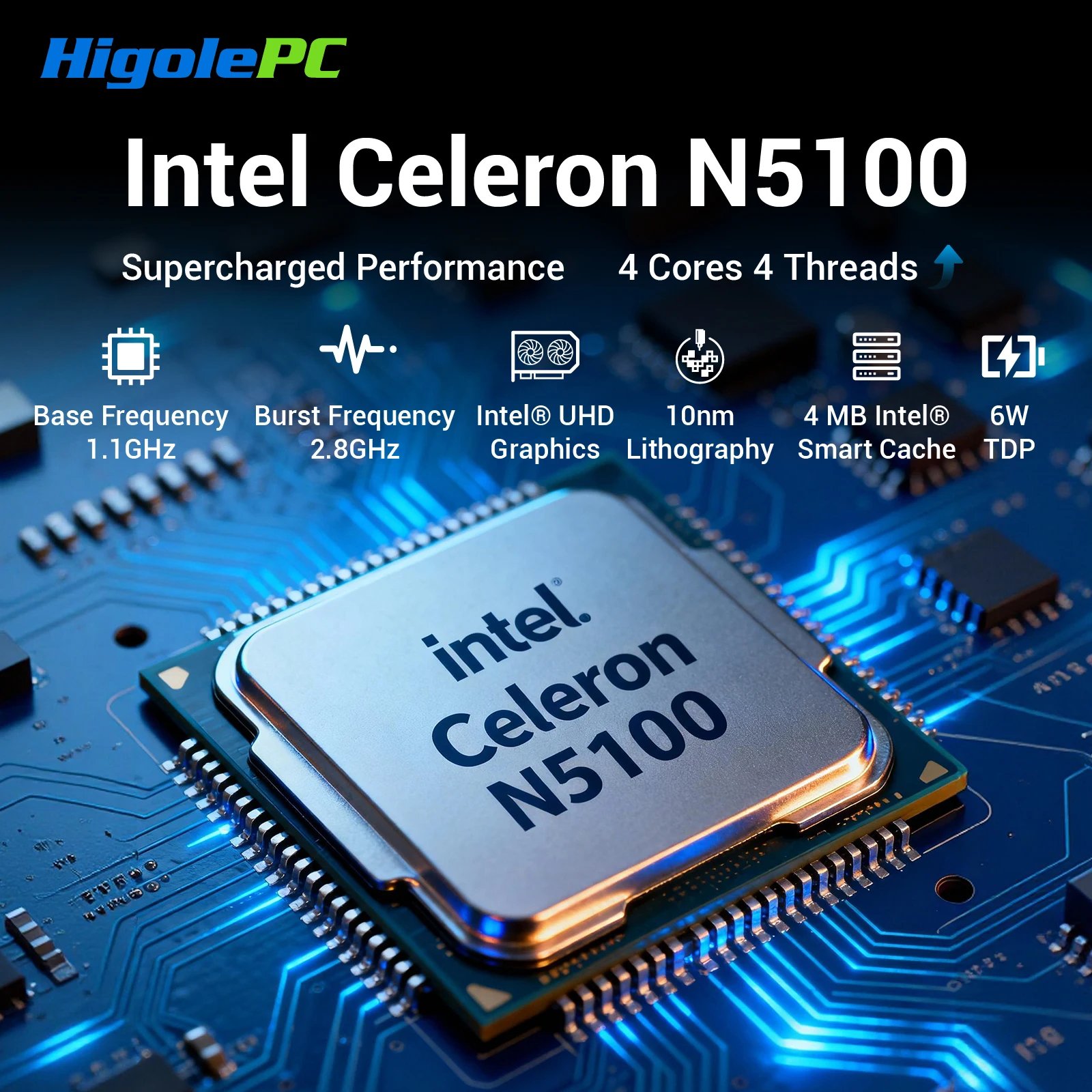 Higole F11 Pro 11.6'' Mini Computers Intel N5100 Windows 11 WiFi5 8GB 128GB BT 4K HDMI RS-232 Laptop Desktop PC Fanless Mini PC