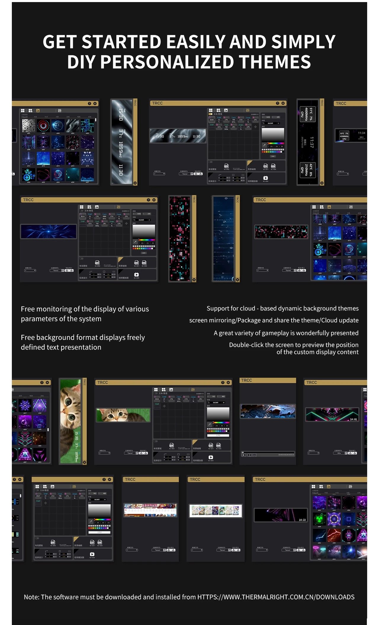 Thermalright TROFEO VISION 9.16 LCD 9.16-inch Magnetic USB HD Secondary Screen Multi-Scene Application Flexible Matching TYPE-C Thermalright TROFEO VISION 9.16 LCD 9.16-inch Magnetic USB HD Secondary Screen Multi-Scene Application Flexible Matching TYPE-C