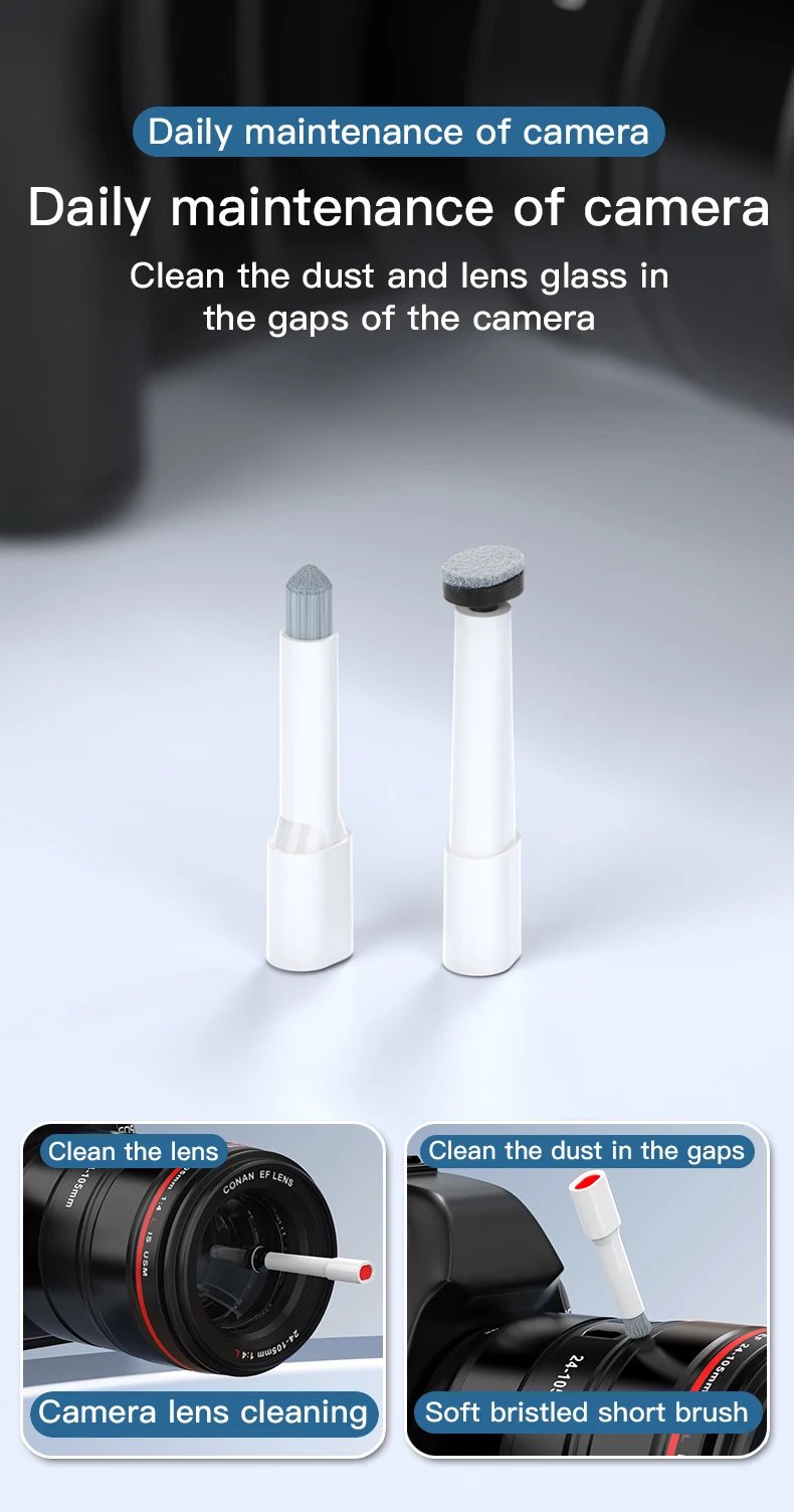 Black 22 in 1 Multi-Function Cleaning Kit for iPhone AirPods iPad Digital Camera PC Keyboard Phone Screen Headphones Tools Black 22 in 1 Multi-Function Cleaning Kit for iPhone AirPods iPad Digital Camera PC Keyboard Phone Screen Headphones Tools