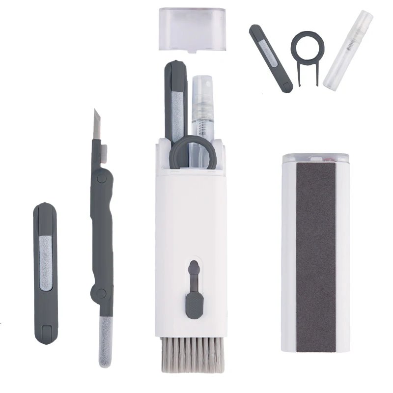 7 in 1 Computer Keyboard Cleaner Brush Kit Earphone Cleaning Pen For Headset Keyboard Cleaning Tools Cleaner Keycap Puller Kit 7 in 1 Computer Keyboard Cleaner Brush Kit Earphone Cleaning Pen For Headset Keyboard Cleaning Tools Cleaner Keycap Puller Kit