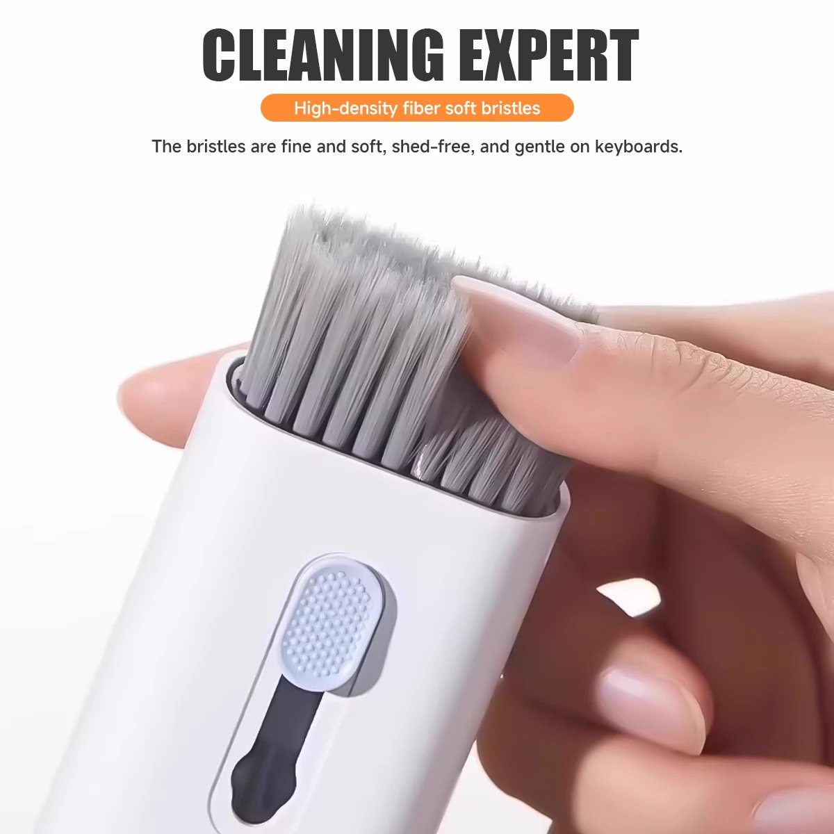 7-in-1 Computer Keyboard Cleaner Brush Kit Earphone Cleaning Pen For Headset Keyboard Cleaning Tools Cleaner Keycap Puller Kit 7-in-1 Computer Keyboard Cleaner Brush Kit Earphone Cleaning Pen For Headset Keyboard Cleaning Tools Cleaner Keycap Puller Kit