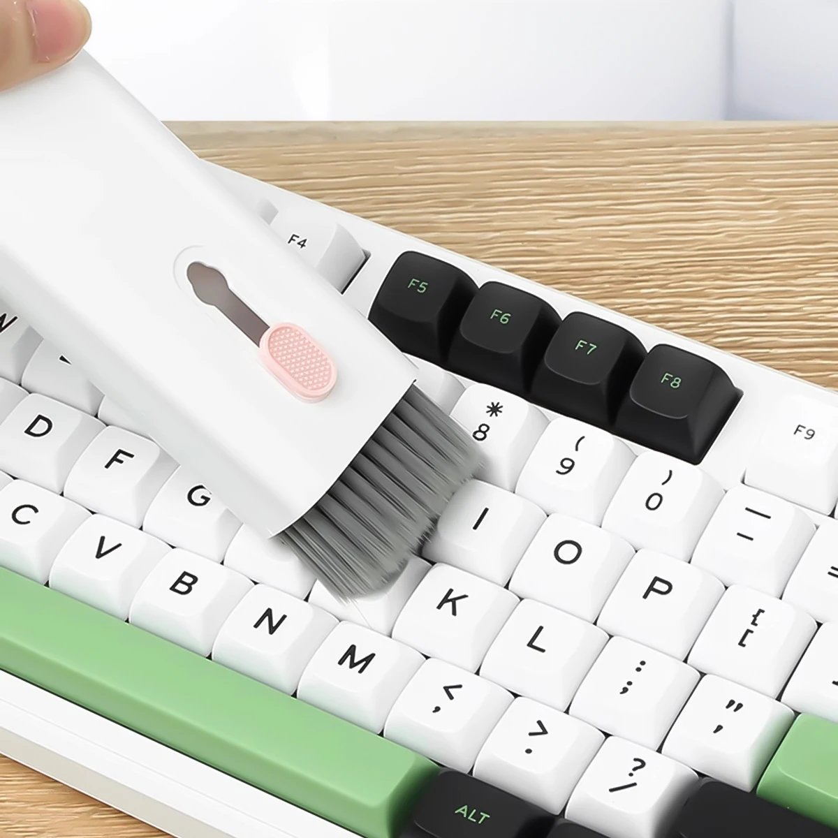 7-in-1 Computer Keyboard Cleaner Brush Kit Earphone Cleaning Pen For Headset Keyboard Cleaning Tools Cleaner Keycap Puller Kit 7-in-1 Computer Keyboard Cleaner Brush Kit Earphone Cleaning Pen For Headset Keyboard Cleaning Tools Cleaner Keycap Puller Kit