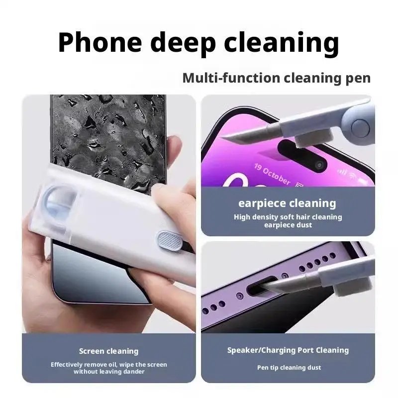 7 in 1 Keyboard Cleaning Kit with Screen Cleaner and Dust Removal Tool for Phone Tablet AirPods