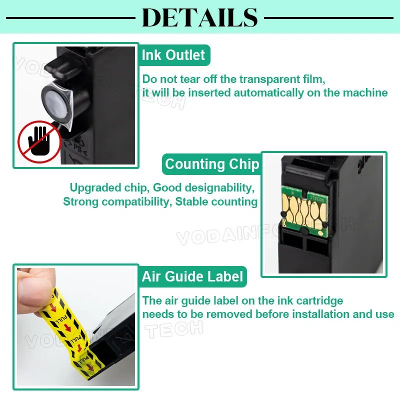 ROYEK 16XL T1631 Ink Cartridge Compatible For Epson WorkForce WF-2510 2760 2630 WF-2650 WF-2750 WF-2660 2530 WF-2520 printer