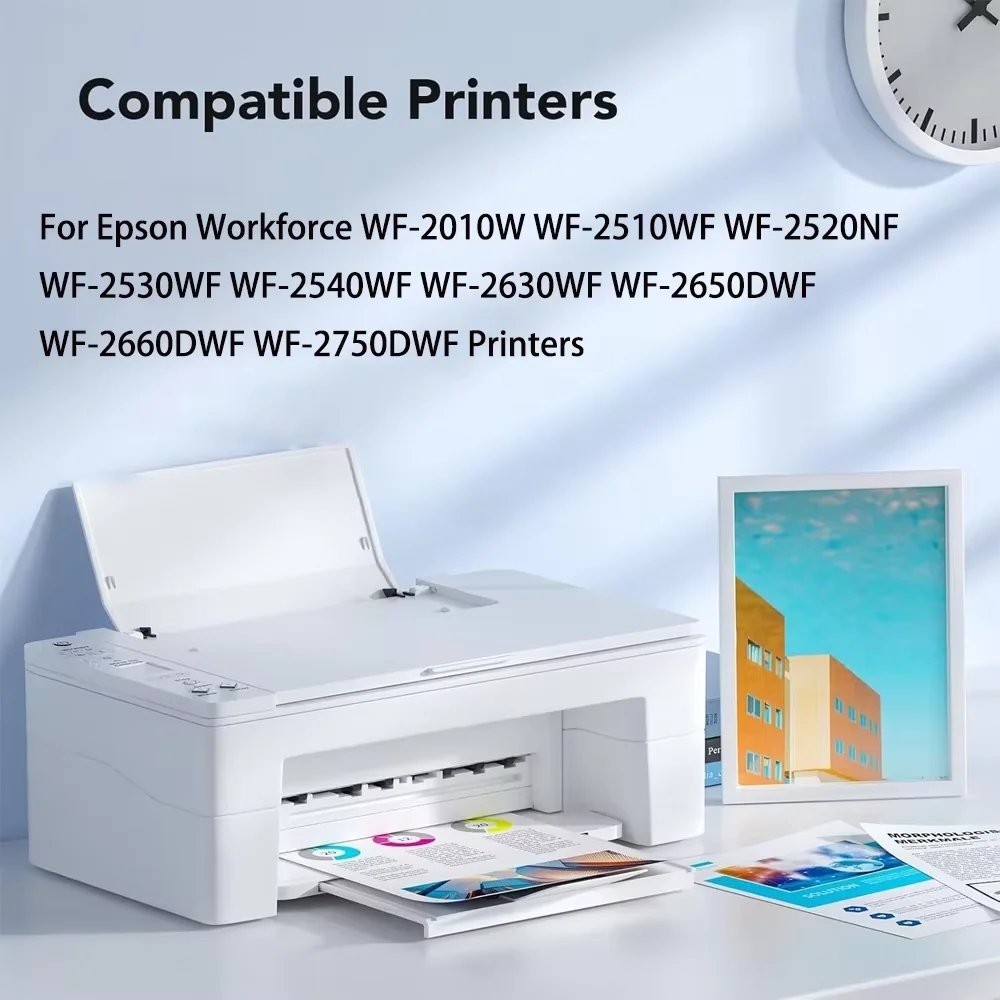 ROYEK 16XL T1631 Ink Cartridge Compatible For Epson WorkForce WF-2510 2760 2630 WF-2650 WF-2750 WF-2660 2530 WF-2520 printer
