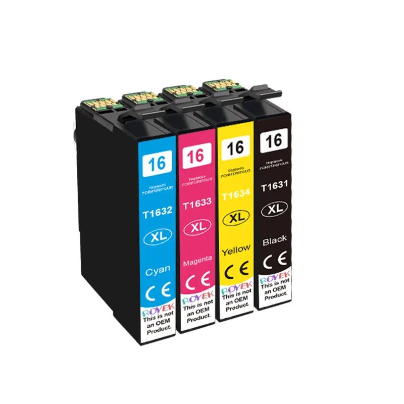 ROYEK 16XL T1631 Ink Cartridge Compatible For Epson WorkForce WF-2510 2760 2630 WF-2650 WF-2750 WF-2660 2530 WF-2520 printer