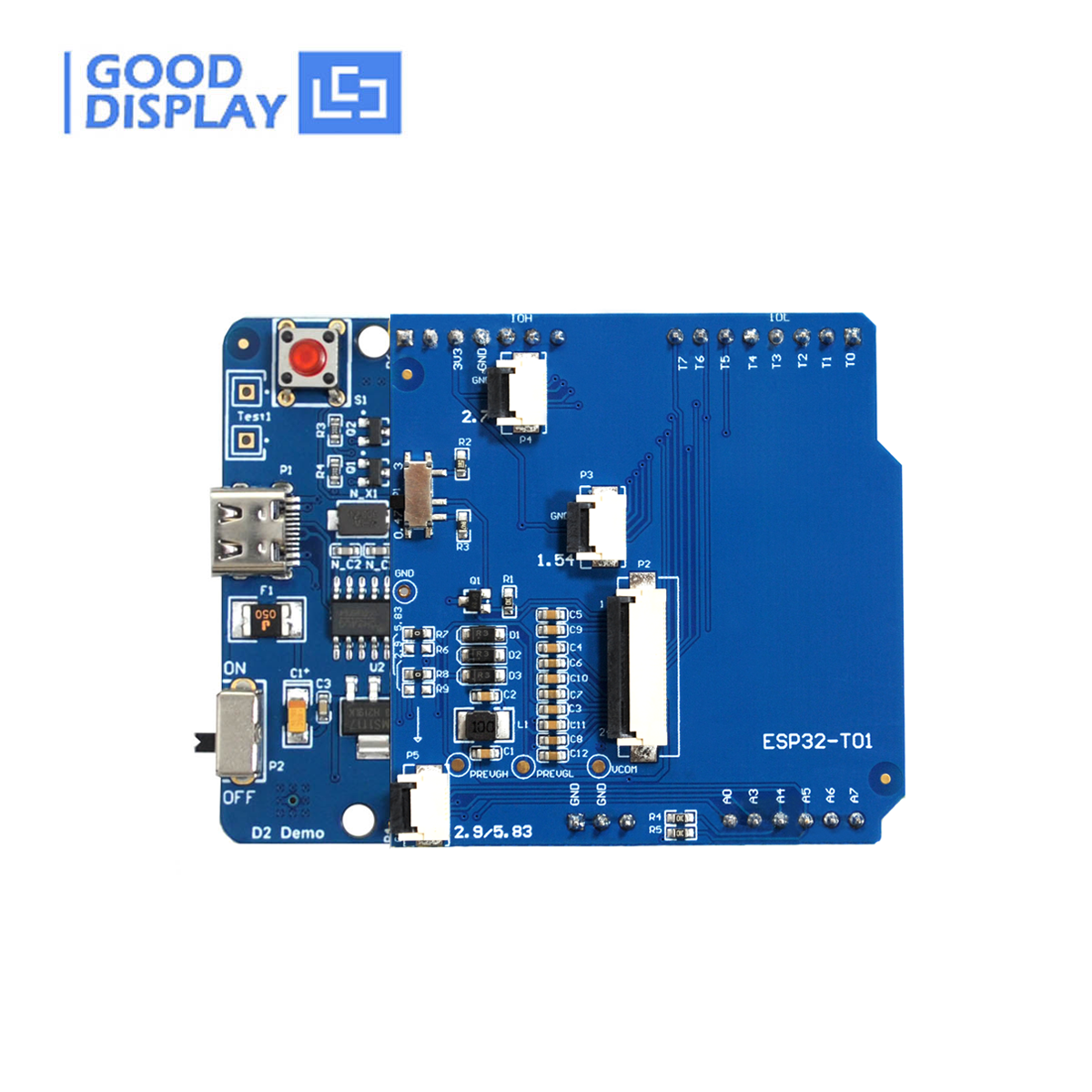 GooDisplay Raspberry Pi E-Ink Screen Manufacturer 7.5 E Paper Display with touch screen, GDEY075T7-T01 GooDisplay Raspberry Pi E-Ink Screen Manufacturer 7.5 E Paper Display with touch screen, GDEY075T7-T01