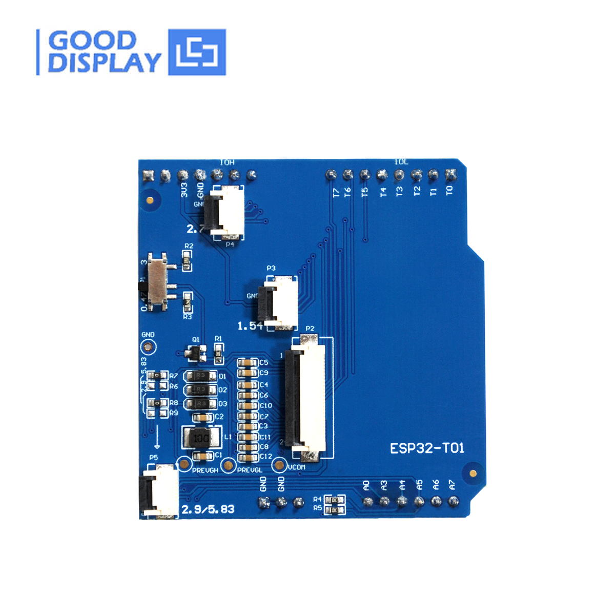 GooDisplay Raspberry Pi E-Ink Screen Manufacturer 7.5 E Paper Display with touch screen, GDEY075T7-T01 GooDisplay Raspberry Pi E-Ink Screen Manufacturer 7.5 E Paper Display with touch screen, GDEY075T7-T01