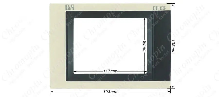 Touch Screen Panel Glass Digitizer for B&R Power Panel PP65 4PP065.0571-X74 4PP065.0571.X74 4PP065-0571-X74 Touchpad and Overlay