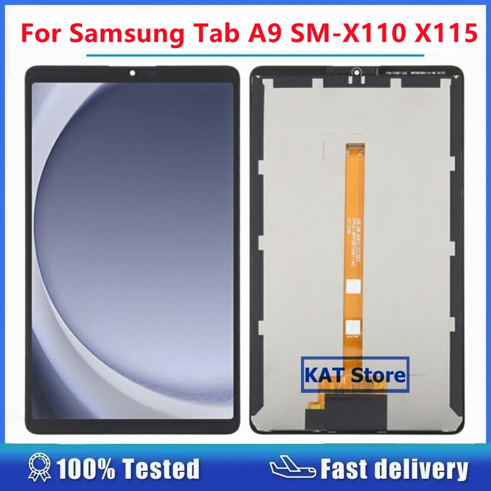 Compatible For Samsung Galaxy Tab A9 SM-X110 X110 X115 LCD Display Screen Touch Digitizer Full Assembly Replacement Compatible For Samsung Galaxy Tab A9 SM-X110 X110 X115 LCD Display Screen Touch Digitizer Full Assembly Replacement