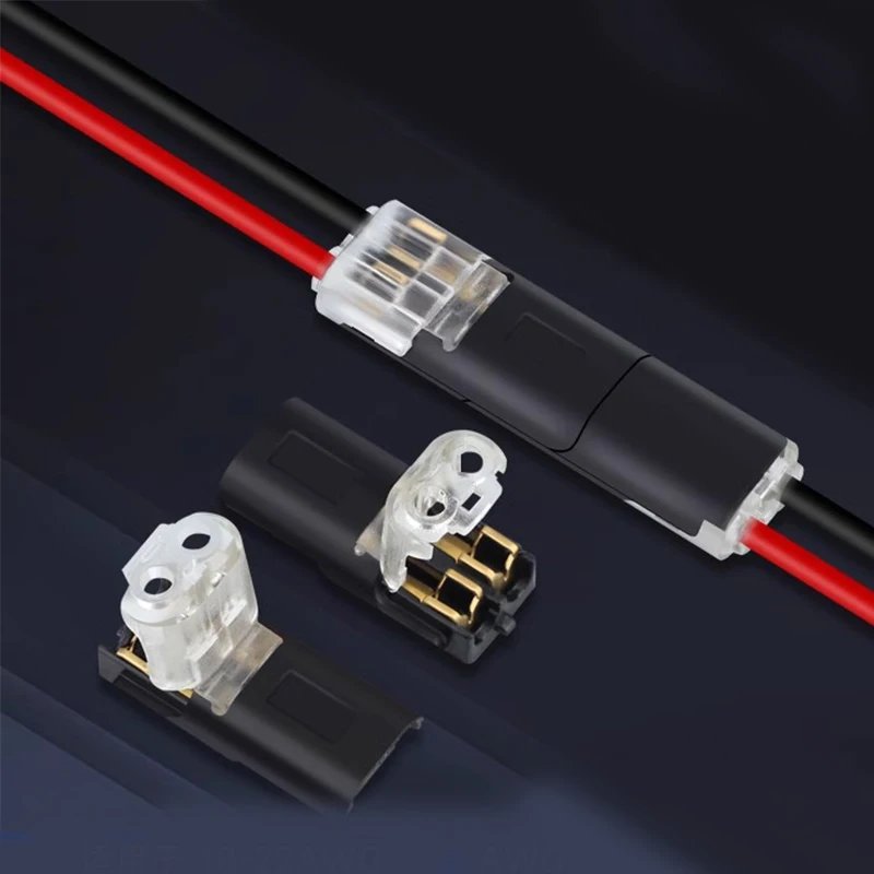 1/2/3 Pin Waterproof Automotive Electrical Connector Sealed Dustproof Wire Terminal Strip for Car Wiring Cable Connection