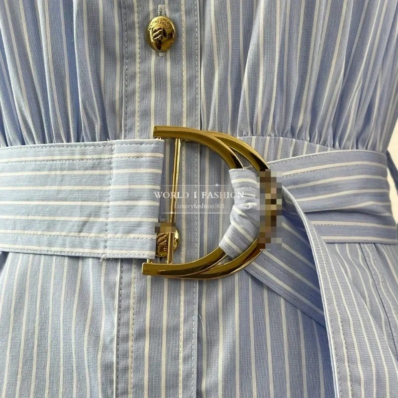 Blue Floral Print Sleeveless Cascading Backless Cross Back Midi Dress 2025 High Quality Attractive