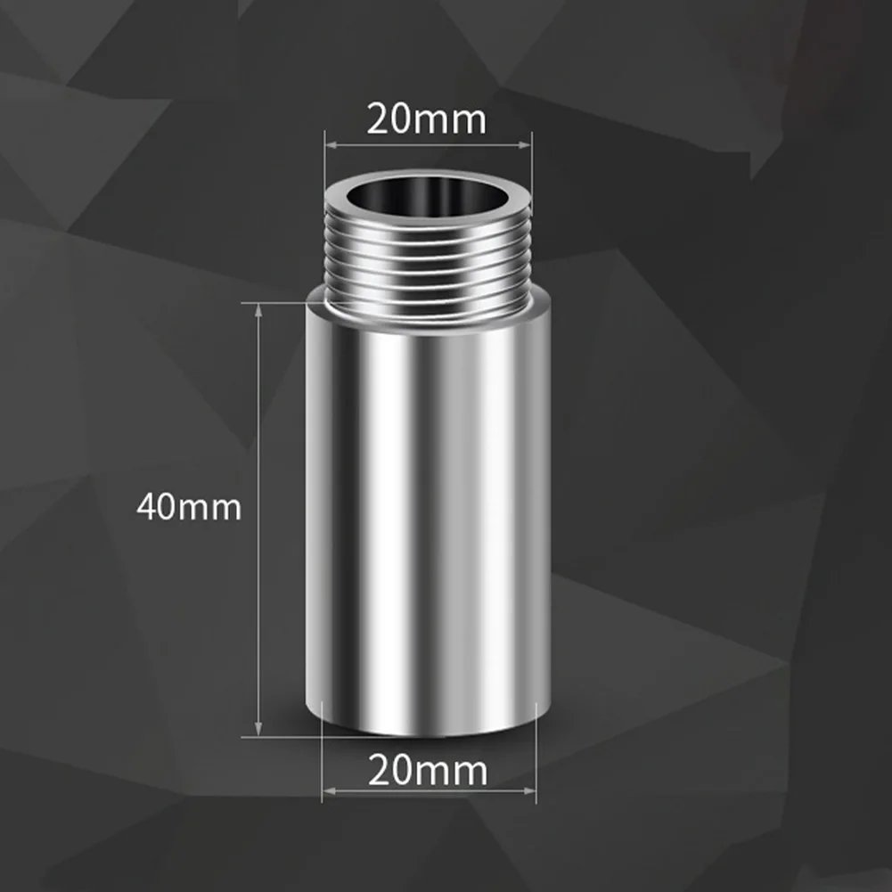 10-60mm Shower Head Extension Shower Head Extender Water Outlet- Lowers Existing Shower Pipe Extension For Bathroom Shower Exten