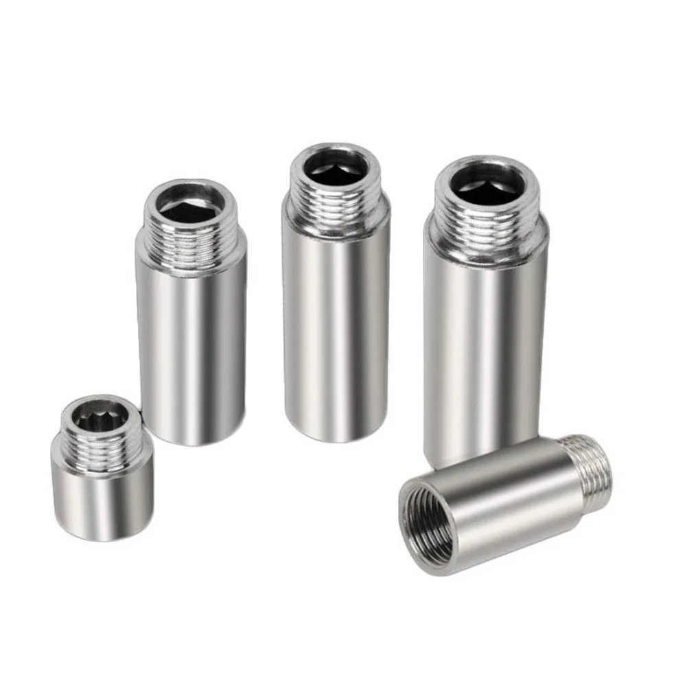 10-60mm Shower Head Extension Shower Head Extender Water Outlet- Lowers Existing Shower Pipe Extension For Bathroom Shower Exten
