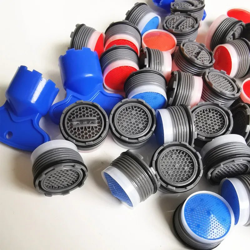10 pcs Water Saving Tap Accessories 18.5mm Male Thread Aerator Built-in Faucet Bubbler Filter Core Universality Inlaid Fittings
