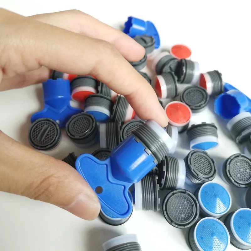 10 pcs Water Saving Tap Accessories 18.5mm Male Thread Aerator Built-in Faucet Bubbler Filter Core Universality Inlaid Fittings