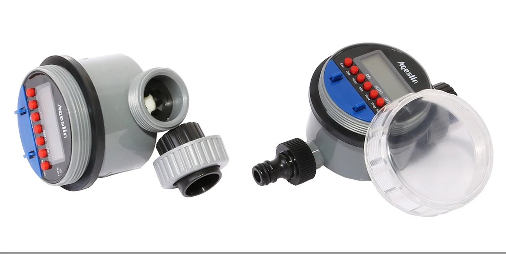 LCD Display Watering Timer Electronic Home Garden Ball Valve 0 Pressure Water Timer For Garden Irrigation Controller