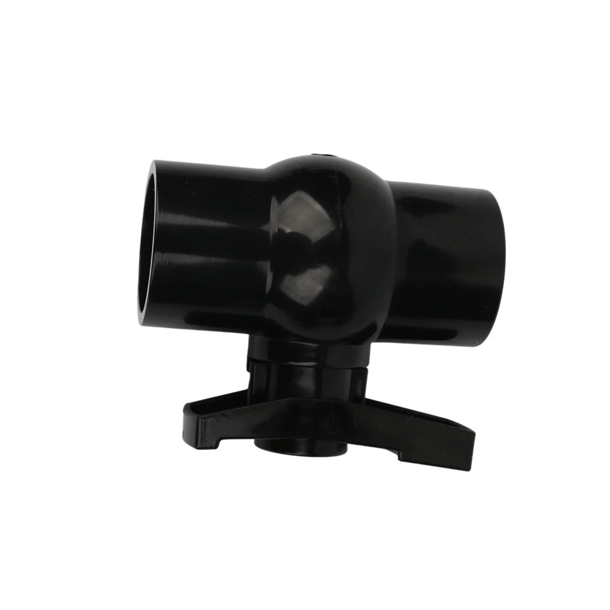 1pc 20/25/32/40/50mm Black PVC Ball Valve For Garden Irrigation Water Pipe Valve Fittings Aquarium Water Tank Pipe Valve