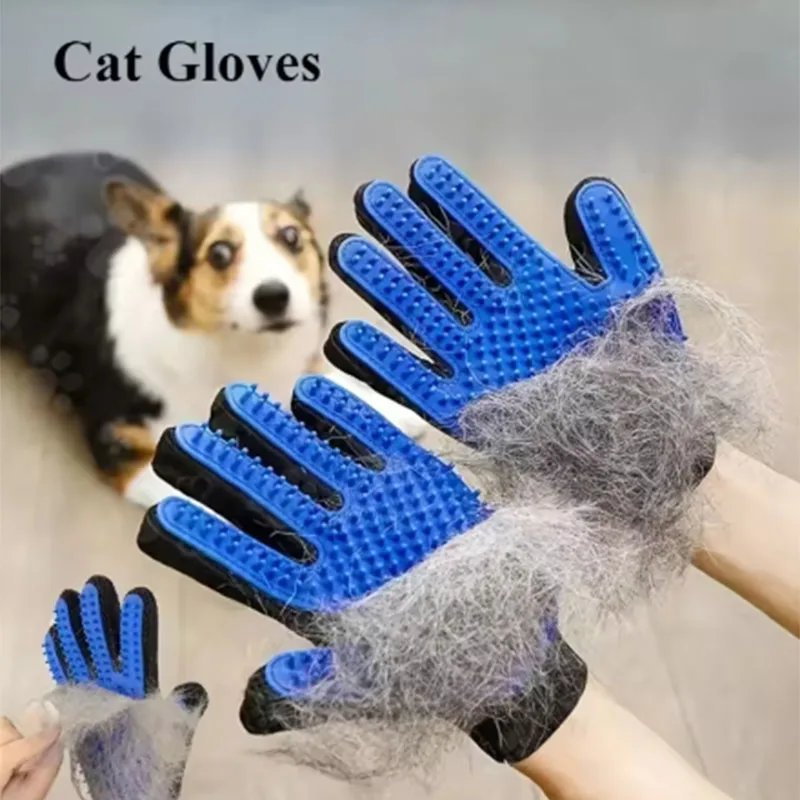 Pet Hair Glove Comb Pet Dog Cat Grooming Cleaning Glove Deshedding Hair remover Massage Brush Animal Supplies Cat Accessoies Pet Hair Glove Comb Pet Dog Cat Grooming Cleaning Glove Deshedding Hair remover Massage Brush Animal Supplies Cat Accessoies