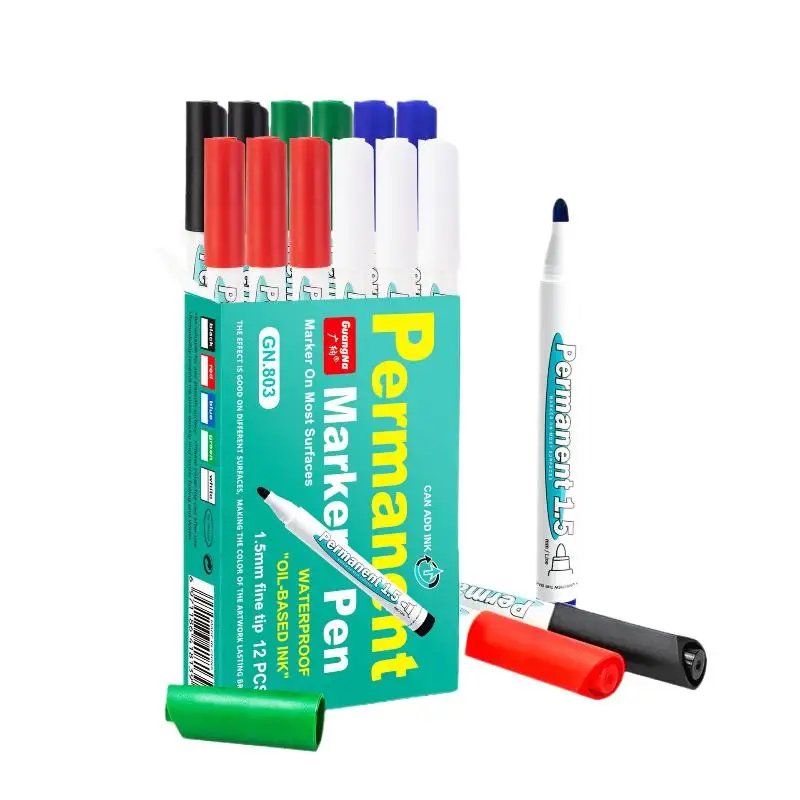New White Board Marker School Office Supply Writing Tool Eraserable Mark Pen Child Drawing Painting Paintbrush Stationery